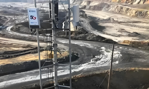Mine tunnels are fixed and WiFi coverage is available
